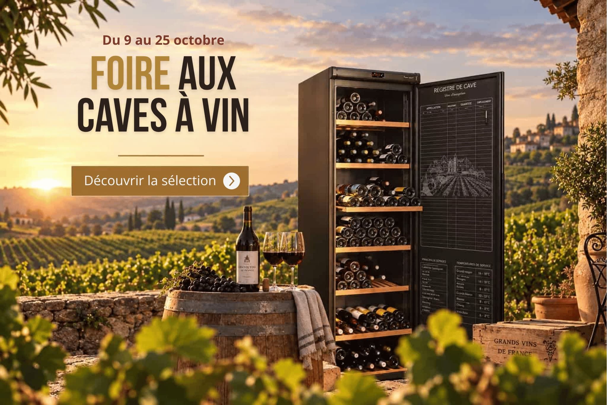 Foire aux cave à vin